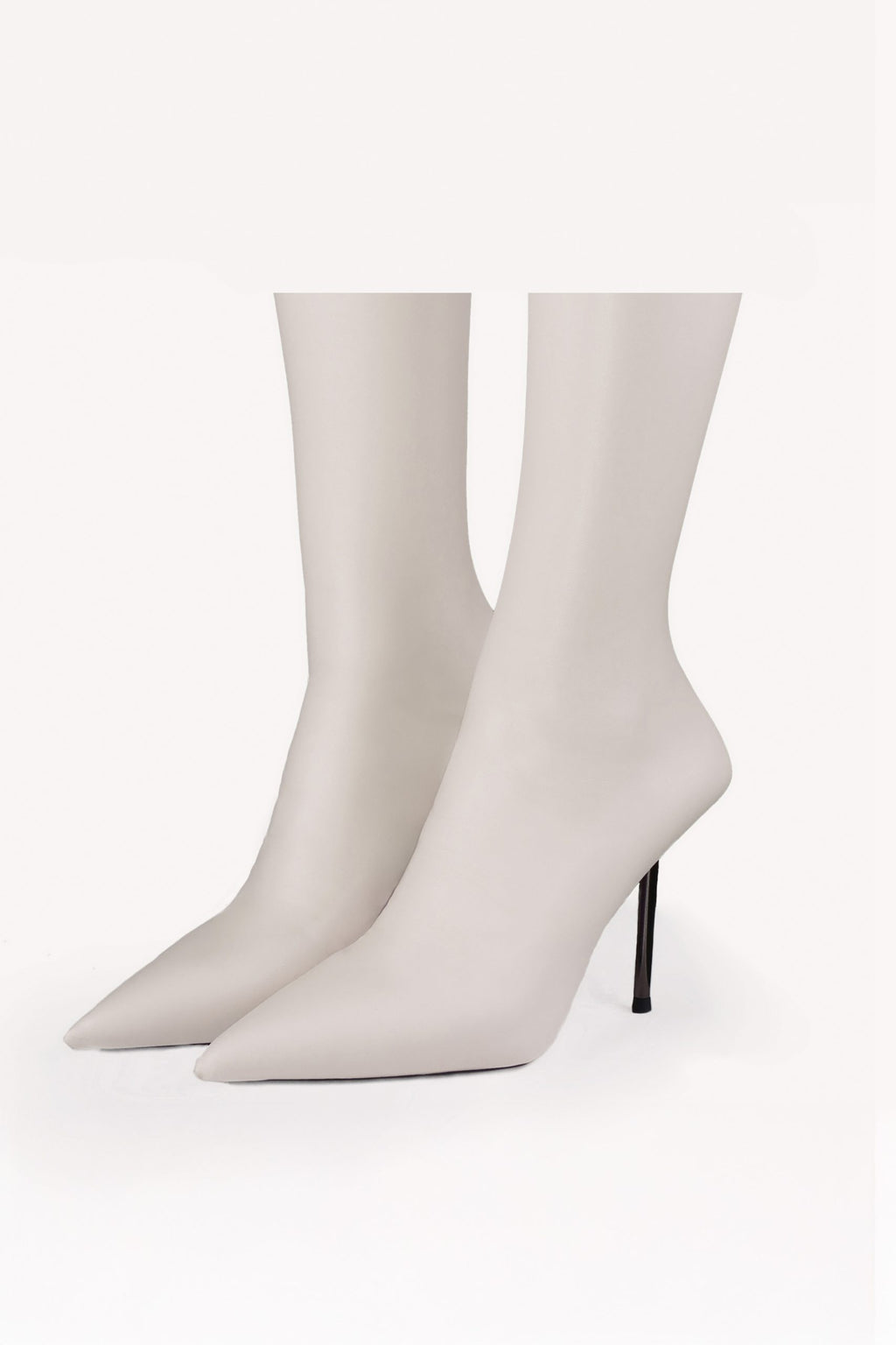 Шкарпетки На Підбори Низькі Молочні