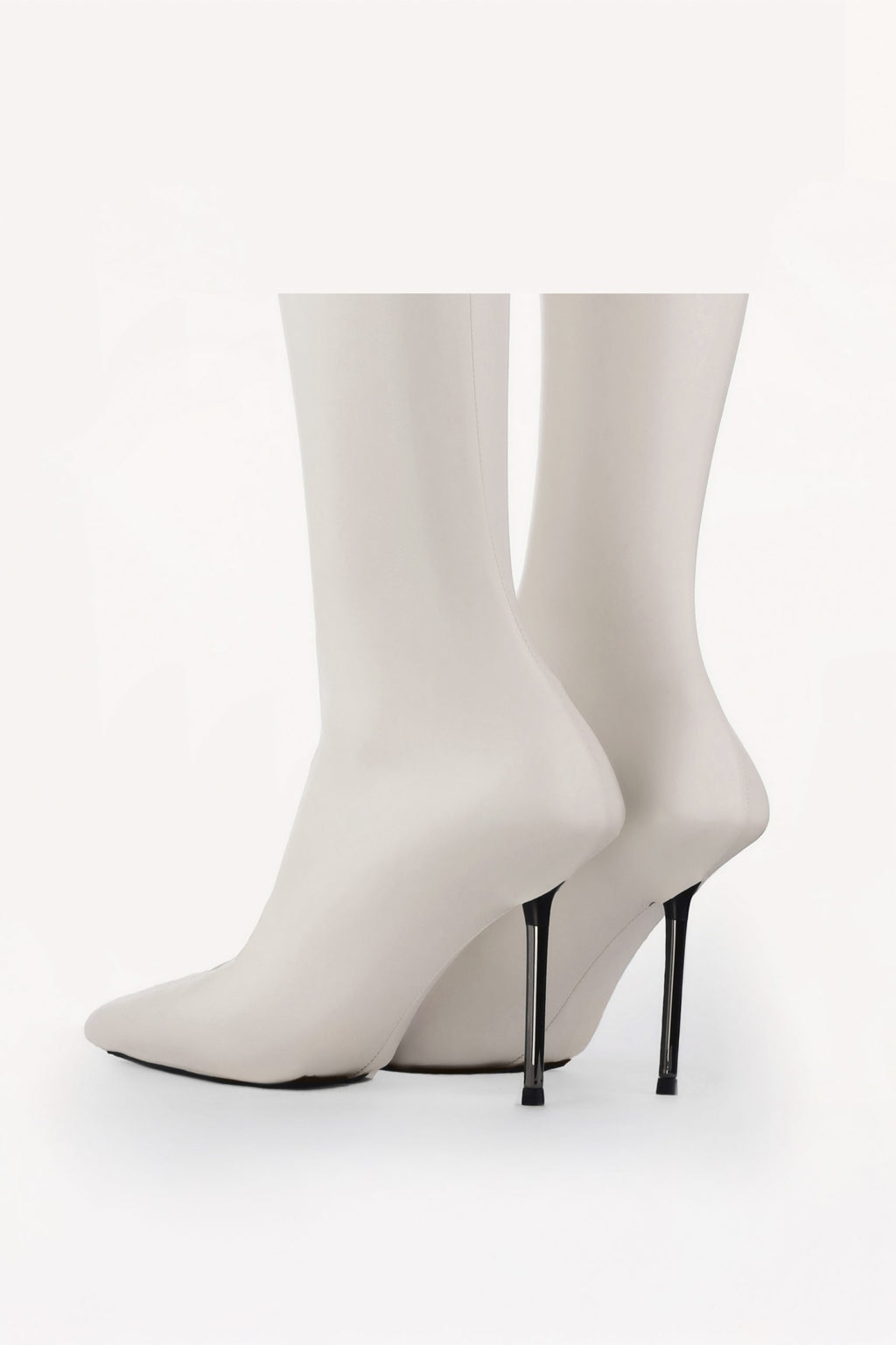 Шкарпетки На Підбори Низькі Молочні