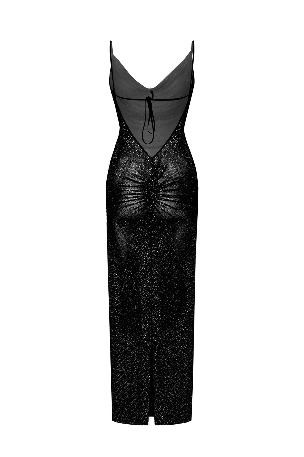 Сукня Вечірня З Кристалами Чорна