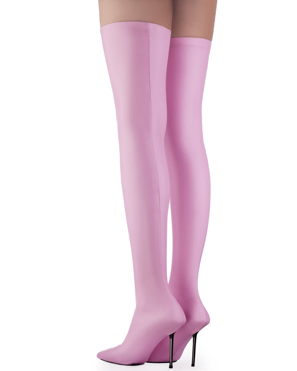 Панчохи На Підбори Високі Рожеві
