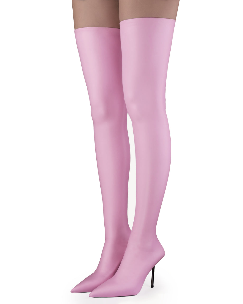 Панчохи На Підбори Високі Рожеві