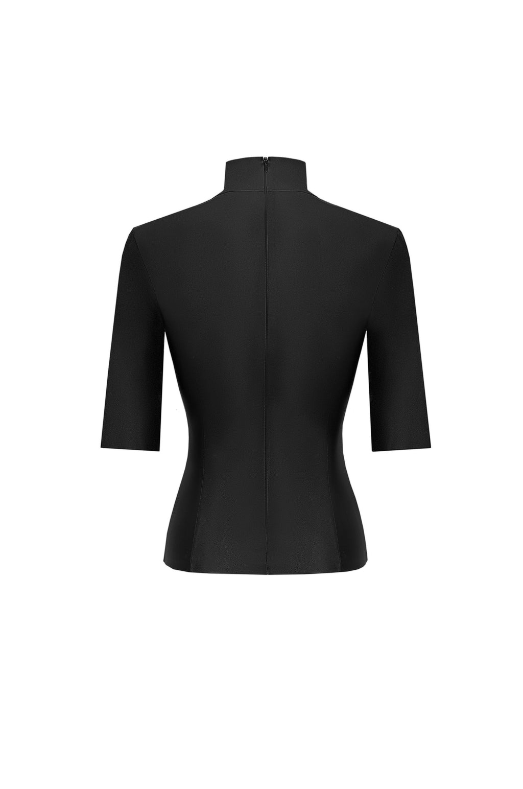 Гольф Із Короткими Рукавами Чорний