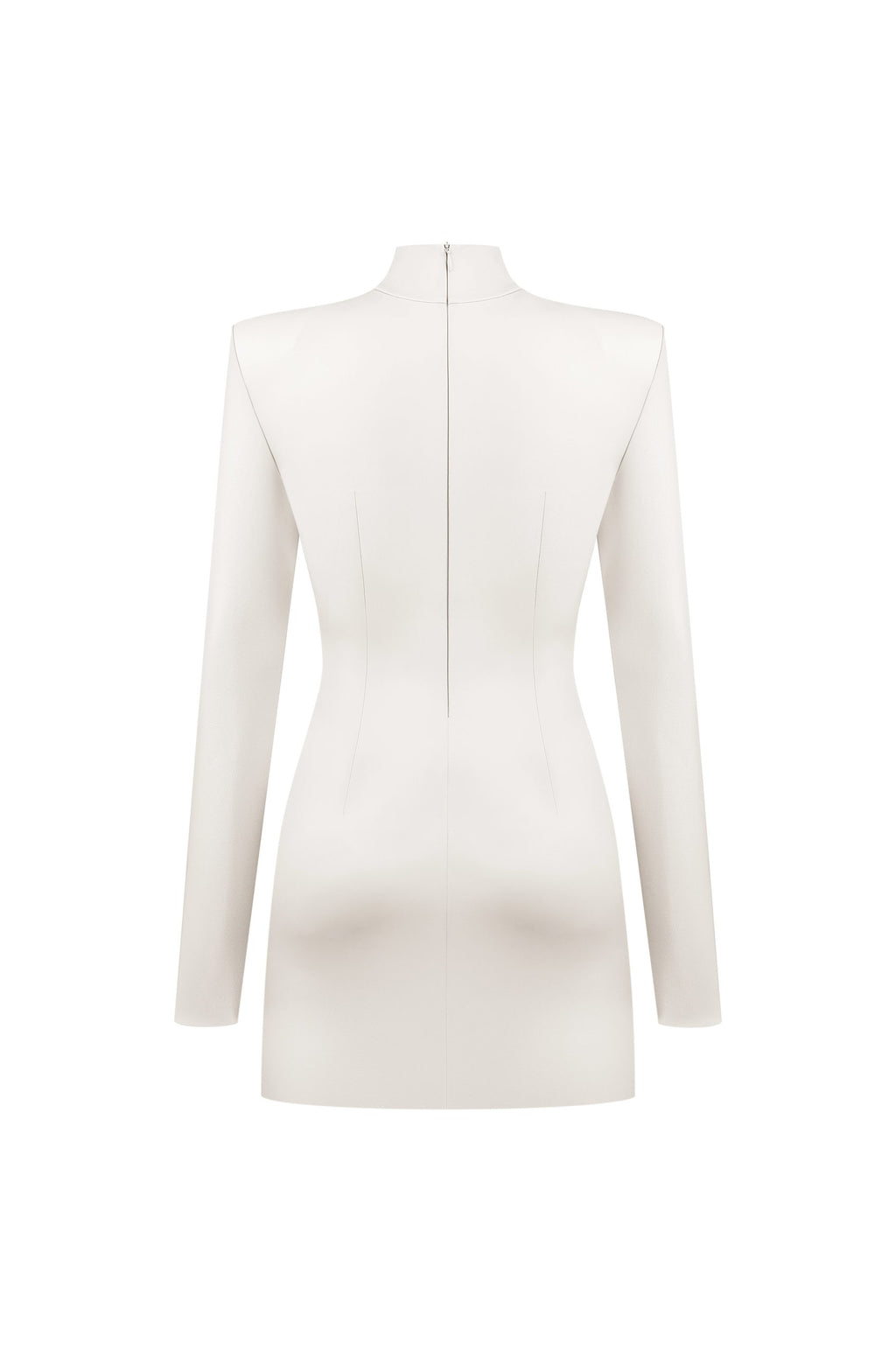 Cукня Міні З Рукавами Молочна